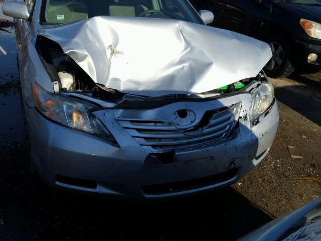 4T1BE46K37U645427 - 2007 TOYOTA CAMRY NEW SILVER photo 7