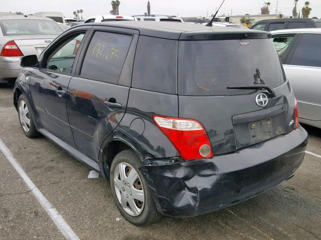 JTKKT624160160568 - 2006 TOYOTA SCION XA BLACK photo 3