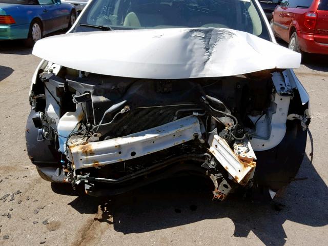 2FMDK38C89BA60885 - 2009 FORD EDGE SEL WHITE photo 7