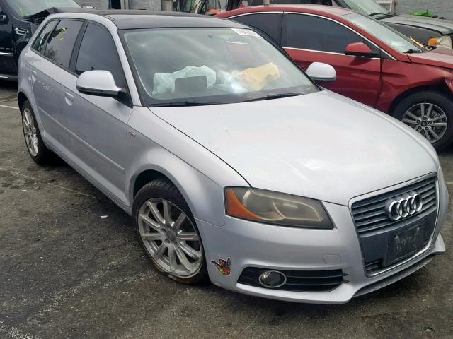 WAUKEAFM5AA137566 - 2010 AUDI A3 PREMIUM SILVER photo 1