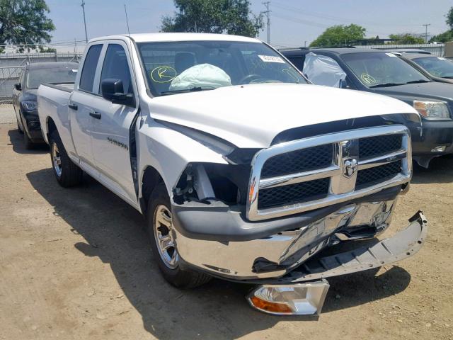 1C6RD6FKXCS117785 - 2012 DODGE RAM 1500 S WHITE photo 1