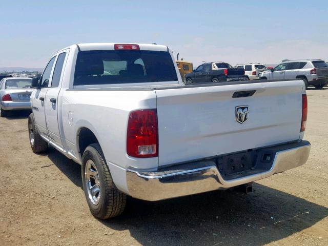 1C6RD6FKXCS117785 - 2012 DODGE RAM 1500 S WHITE photo 3