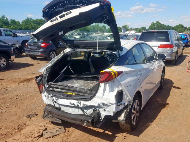 JTDKARFP1J3085364 - 2018 TOYOTA PRIUS PRIM 白色 照片 4