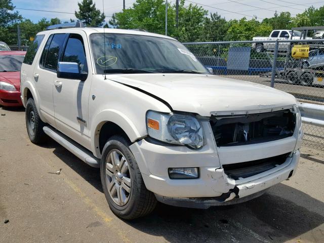 1FMEU65808UA35097 - 2008 FORD EXPLORER L WHITE photo 1