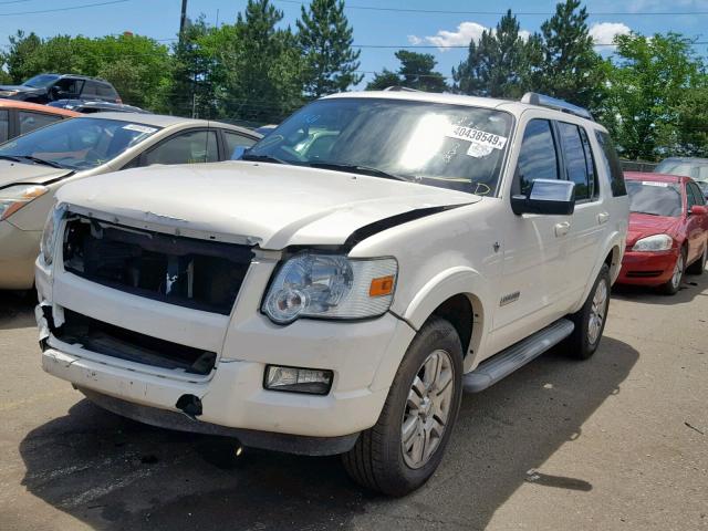 1FMEU65808UA35097 - 2008 FORD EXPLORER L WHITE photo 2