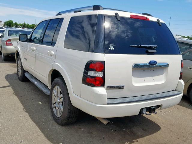 1FMEU65808UA35097 - 2008 FORD EXPLORER L WHITE photo 3