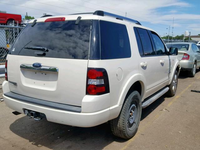 1FMEU65808UA35097 - 2008 FORD EXPLORER L WHITE photo 4