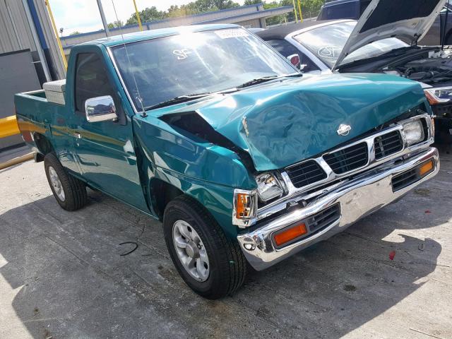 1N6SD11S1VC332230 - 1997 NISSAN TRUCK BASE TEAL photo 1