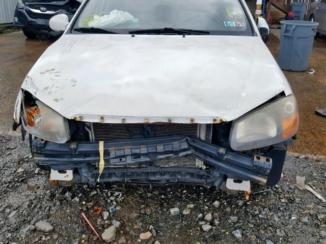 KNAFE221595608350 - 2009 KIA SPECTRA EX WHITE photo 9