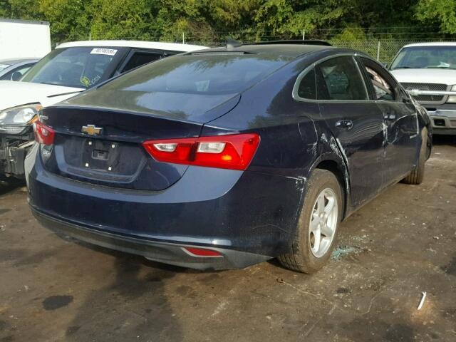 1G1ZB5ST6HF129870 - 2017 CHEVROLET MALIBU LS ლურჯი ფოტო 4
