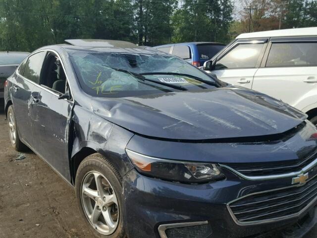 1G1ZB5ST6HF129870 - 2017 CHEVROLET MALIBU LS ლურჯი ფოტო 9