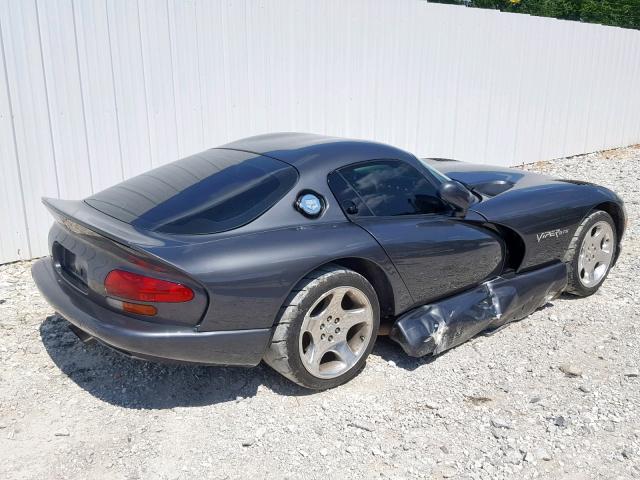 1B3ER69E22V100962 - 2002 DODGE VIPER GTS GRAY photo 4