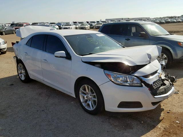 1G11C5SLXFF323731 - 2015 CHEVROLET MALIBU 1LT WHITE photo 1