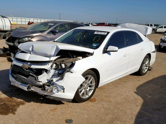 1G11C5SLXFF323731 - 2015 CHEVROLET MALIBU 1LT WHITE photo 2