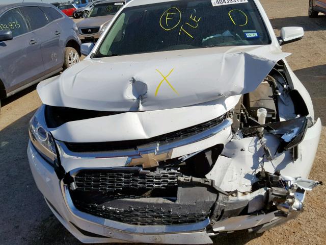 1G11C5SLXFF323731 - 2015 CHEVROLET MALIBU 1LT WHITE photo 7
