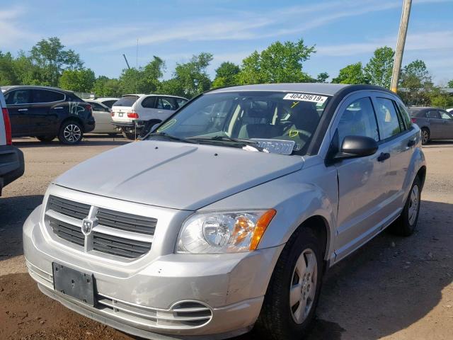 1B3HB28B47D301261 - 2007 DODGE CALIBER SILVER photo 2