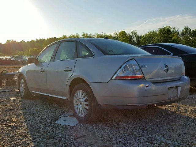 1MEHM40WX8G617944 - 2008 MERCURY SABLE LUXU SILVER photo 3