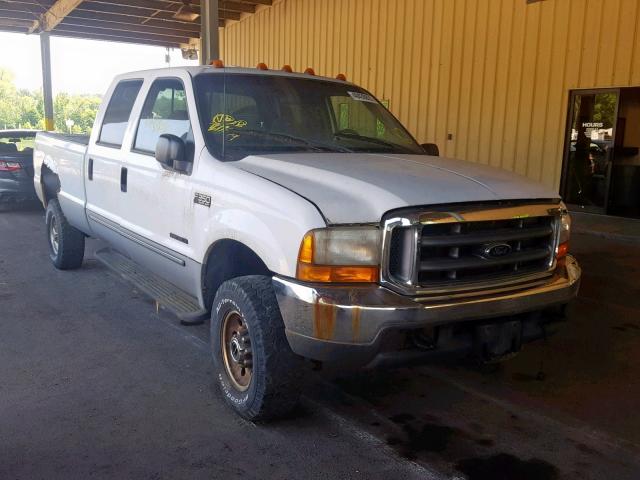 1FTSW31F3YED40446 - 2000 FORD F350 SRW S WHITE photo 1