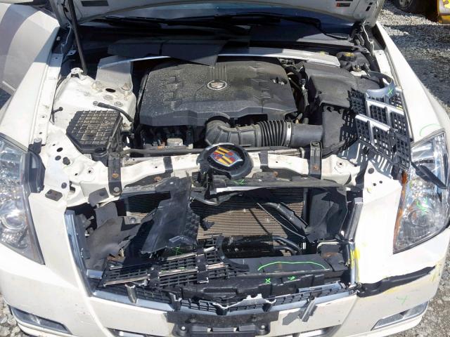 1G6DS1E35C0151279 - 2012 CADILLAC CTS PREMIU CREAM photo 7