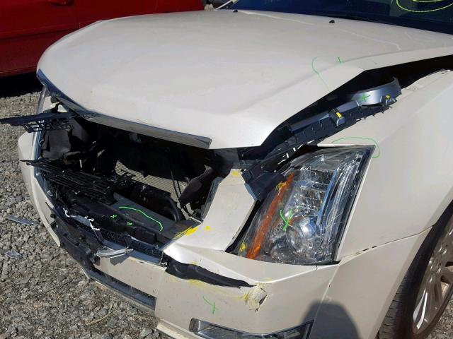 1G6DS1E35C0151279 - 2012 CADILLAC CTS PREMIU CREAM photo 9