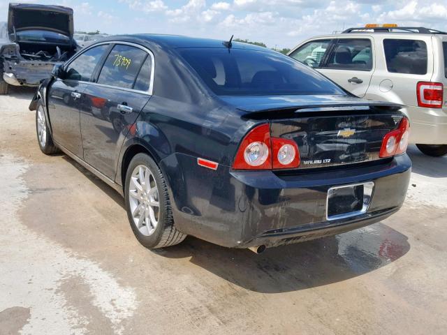 1G1ZE5E14BF296088 - 2011 CHEVROLET MALIBU LTZ 黑色 照片 3