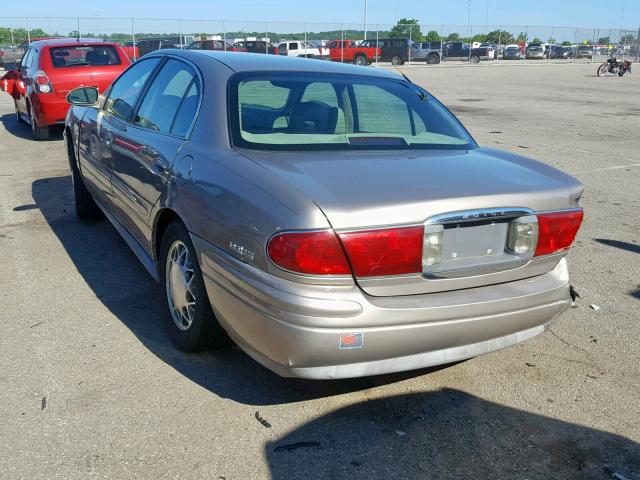 1G4HR54K31U113318 - 2001 BUICK LESABRE LI TAN photo 3