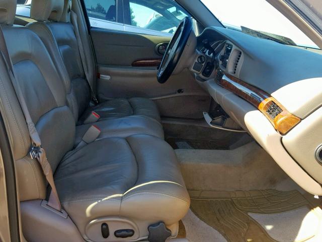 1G4HR54K31U113318 - 2001 BUICK LESABRE LI TAN photo 5