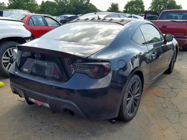 JF1ZNAA11D2712667 - 2013 TOYOTA SCION FR-S BLACK photo 4