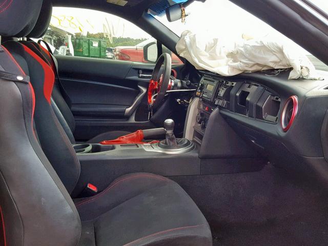 JF1ZNAA11D2712667 - 2013 TOYOTA SCION FR-S BLACK photo 5