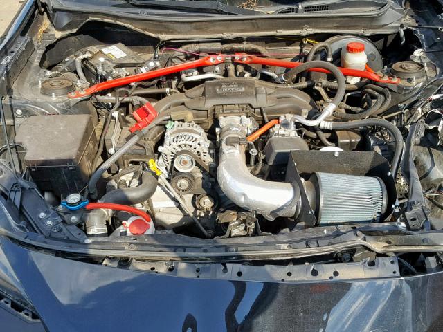 JF1ZNAA11D2712667 - 2013 TOYOTA SCION FR-S BLACK photo 7