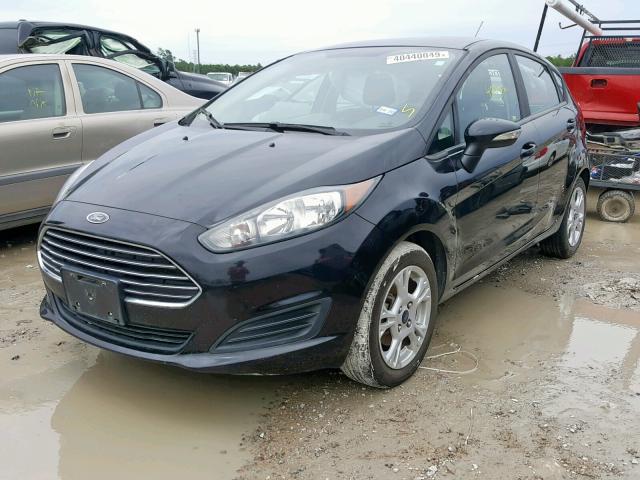 3FADP4EJ1GM136821 - 2016 FORD FIESTA SE BLACK photo 2