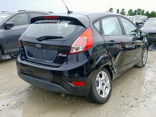 3FADP4EJ1GM136821 - 2016 FORD FIESTA SE BLACK photo 4