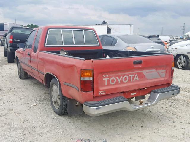 JT4VN93GXM5024500 - 1991 TOYOTA PICKUP 1/2 RED photo 3