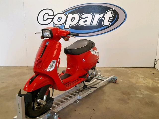 ZAPM448F695601790 - 2009 VESPA LX 150 RED photo 2