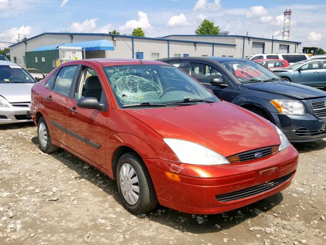 1FAFP33P4YW401727 - 2000 FORD FOCUS LX ORANGE photo 1