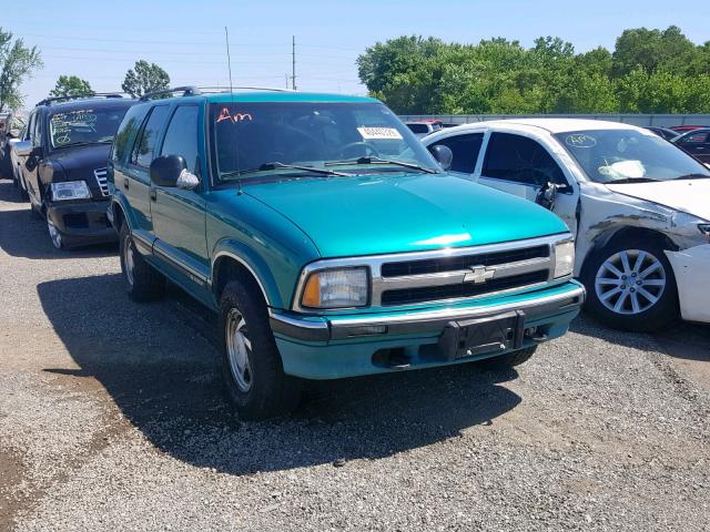 1GNDT13W3S2225865 - 1995 CHEVROLET BLAZER GREEN photo 1