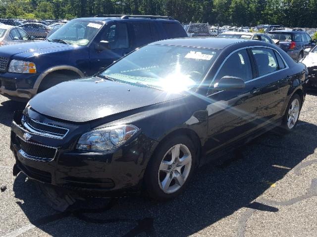1G1ZB5E15BF244350 - 2011 CHEVROLET MALIBU LS შავი ფოტო 2