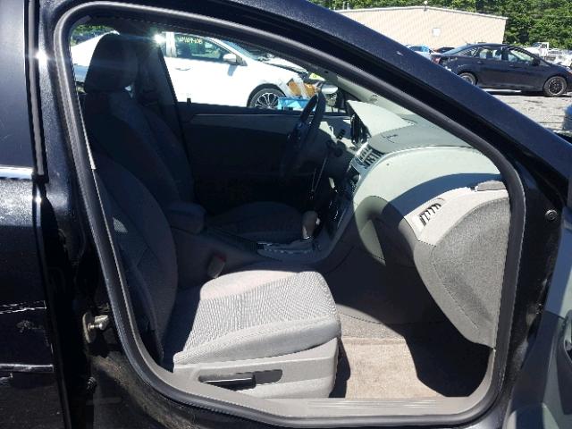 1G1ZB5E15BF244350 - 2011 CHEVROLET MALIBU LS შავი ფოტო 5