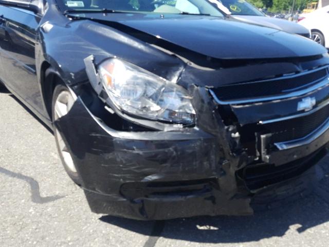 1G1ZB5E15BF244350 - 2011 CHEVROLET MALIBU LS შავი ფოტო 9