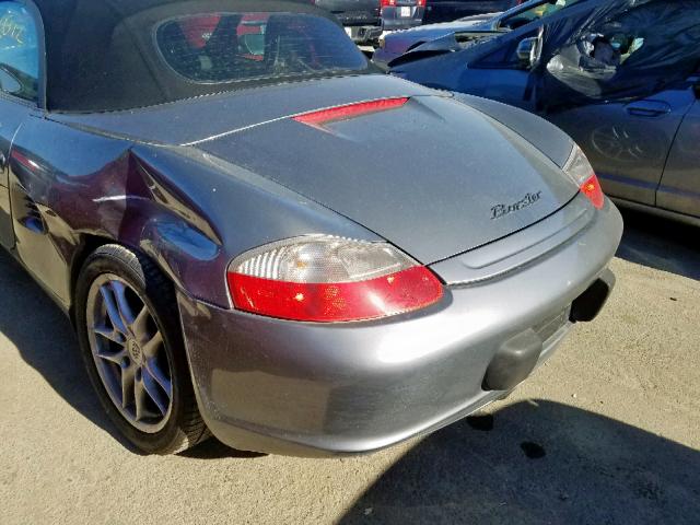 WP0CA29843U623827 - 2003 PORSCHE BOXSTER CHARCOAL photo 9