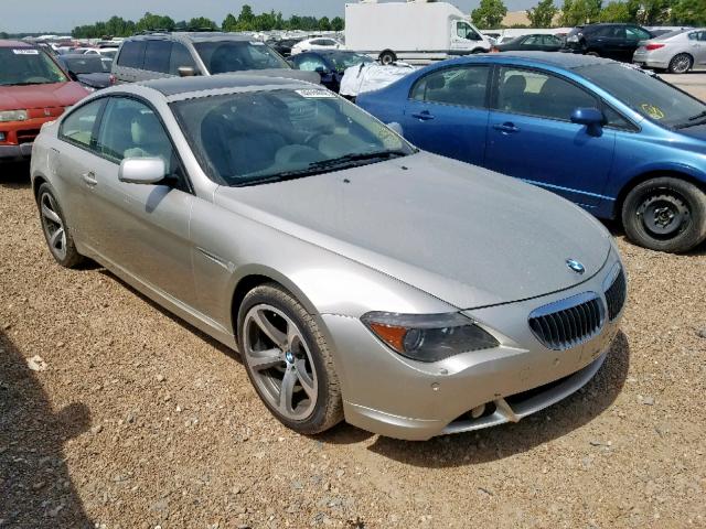 WBAEH73445CF95222 - 2005 BMW 645 CI AUT SILVER photo 1