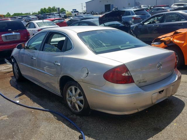 2G4WD552771178021 - 2007 BUICK LACROSSE C GRAY photo 3