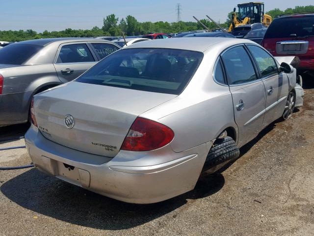 2G4WD552771178021 - 2007 BUICK LACROSSE C GRAY photo 4