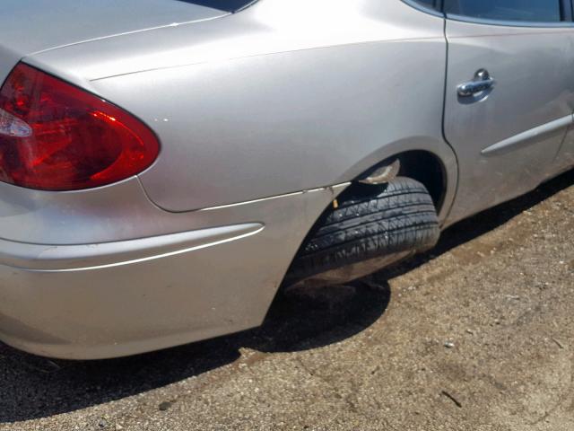 2G4WD552771178021 - 2007 BUICK LACROSSE C GRAY photo 9