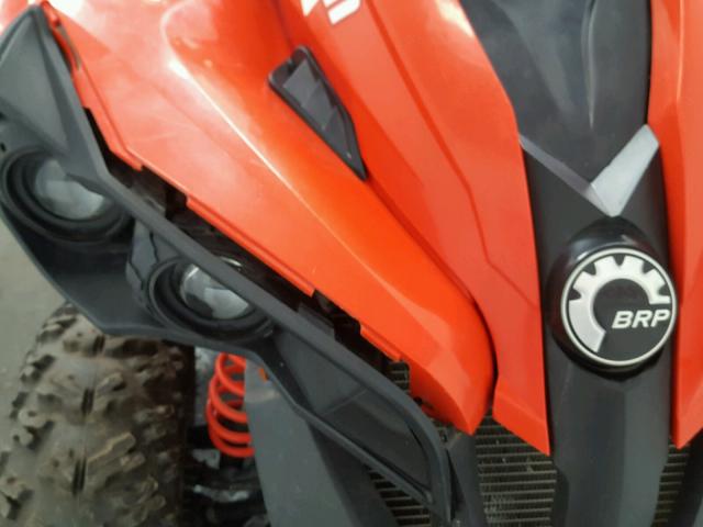 3JBMGAX25HJ000048 - 2017 CAN-AM RENEGADE 1 ORANGE photo 9