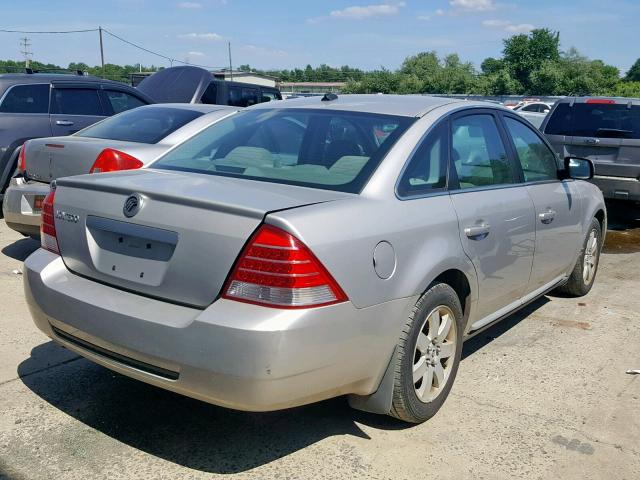 1MEHM40147G606389 - 2007 MERCURY MONTEGO LU SILVER photo 4