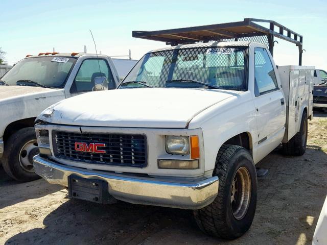 1GDGC24J7TE537486 - 1996 GMC SIERRA C25 WHITE photo 2