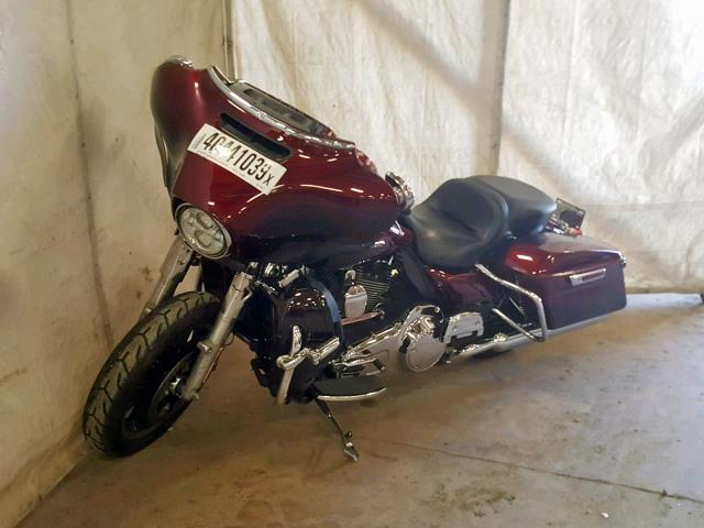 1HD1KEL16EB630258 - 2014 HARLEY-DAVIDSON FLHTK ELEC BURGUNDY photo 2