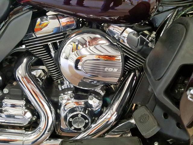 1HD1KEL16EB630258 - 2014 HARLEY-DAVIDSON FLHTK ELEC BURGUNDY photo 7