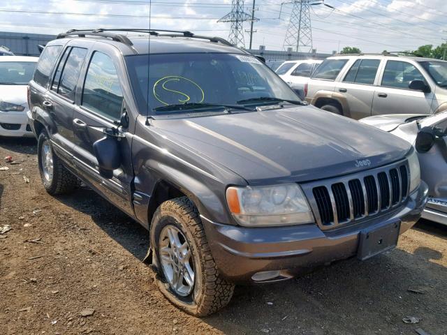 1J4G258N4YC178780 - 2000 JEEP GRAND CHER GRAY photo 1